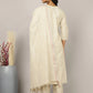 Women Pure Cotton Kurta Pant Dupatta Set