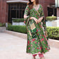 Women Cotton Blend Kurta Dupatta Set