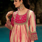 Women Silk Blend Kurta Pant Dupatta Set