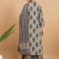 Women Pure Cotton Kurta Palazzo Dupatta Set