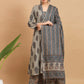 Women Pure Cotton Kurta Palazzo Dupatta Set