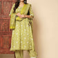 Women Pure Cotton Kurta Pant Dupatta Set