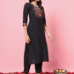 Women Cotton Blend Kurta Pant Dupatta Set