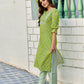 Women Viscose Rayon Kurta Pant Dupatta Set