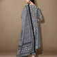 Women Viscose Rayon Kurta Pant Dupatta Set