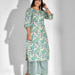 Women Pure Cotton Kurta Palazzo Set