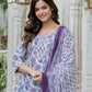 Women Pure Cotton Kurta Pant Dupatta Set