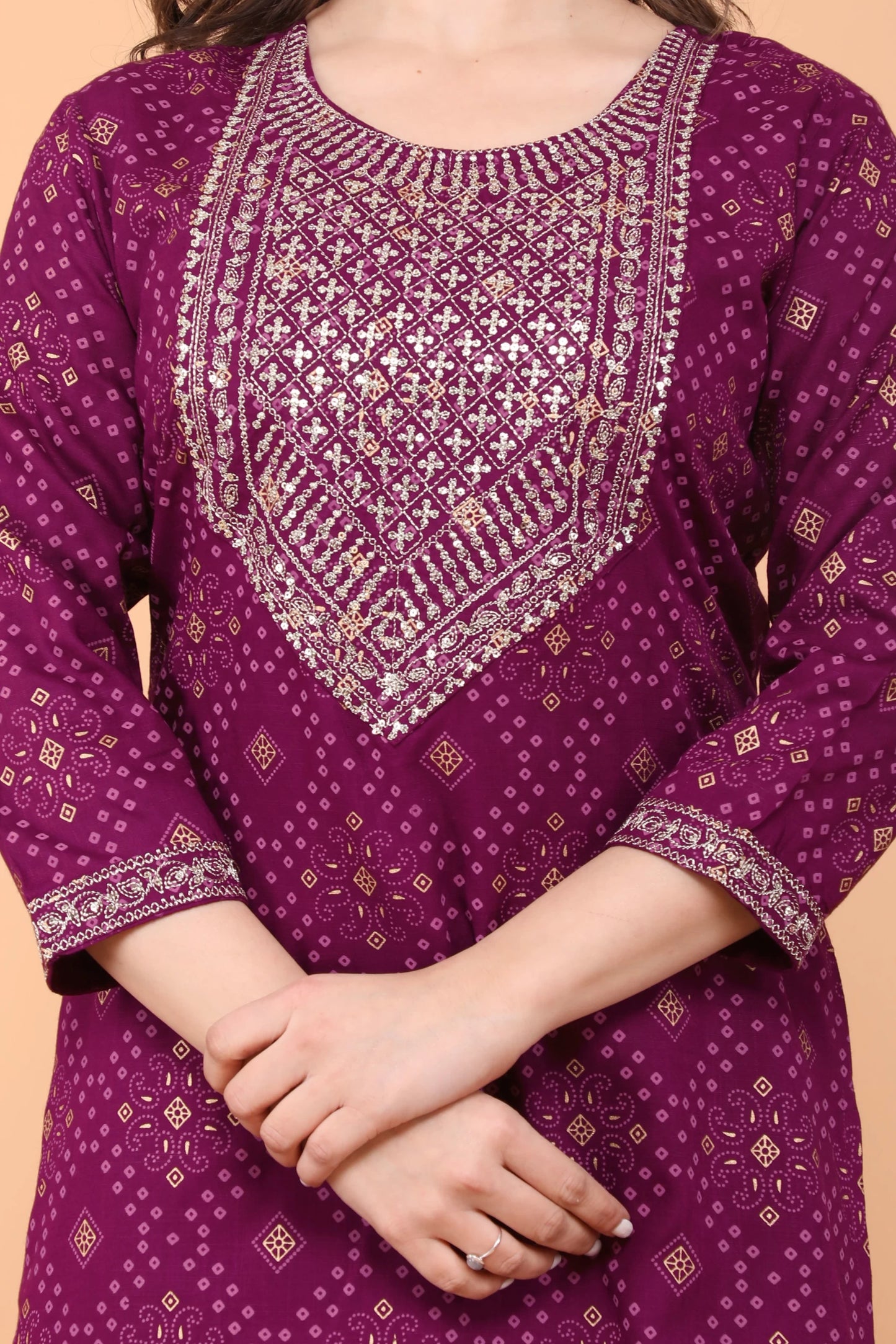 Women Viscose Rayon Kurta Pant Set