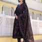 Women Viscose Rayon Kurta Pant Dupatta Set