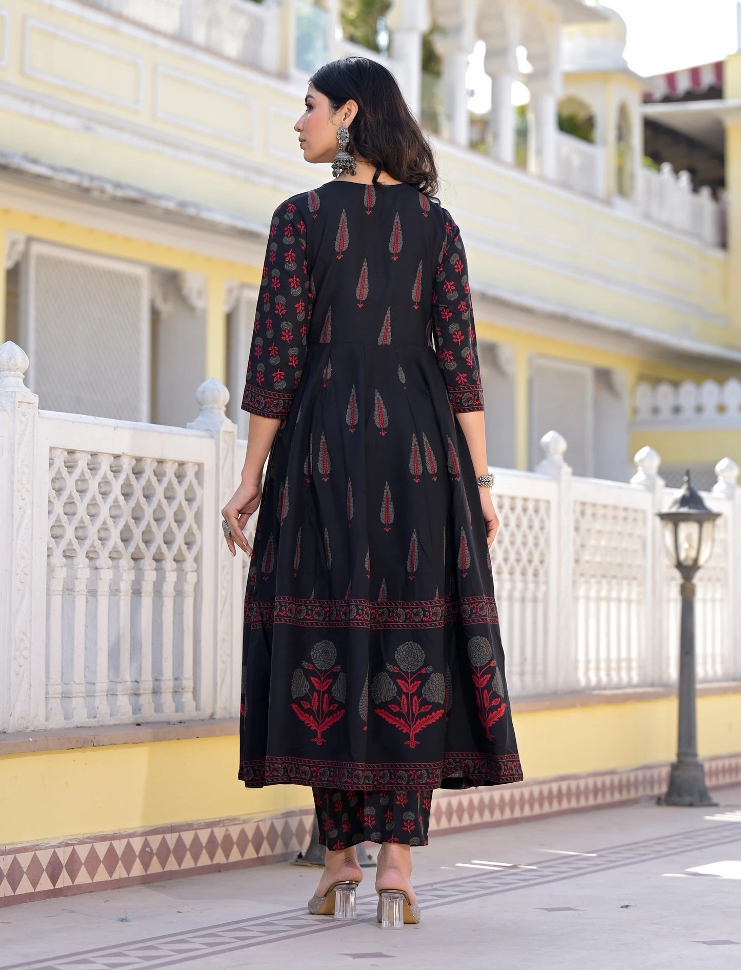 Women Viscose Rayon Kurta Pant Dupatta Set