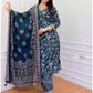 Women Viscose Rayon Kurta Pant Dupatta Set