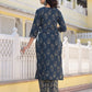 Women Viscose Rayon Kurta Pant Dupatta Set