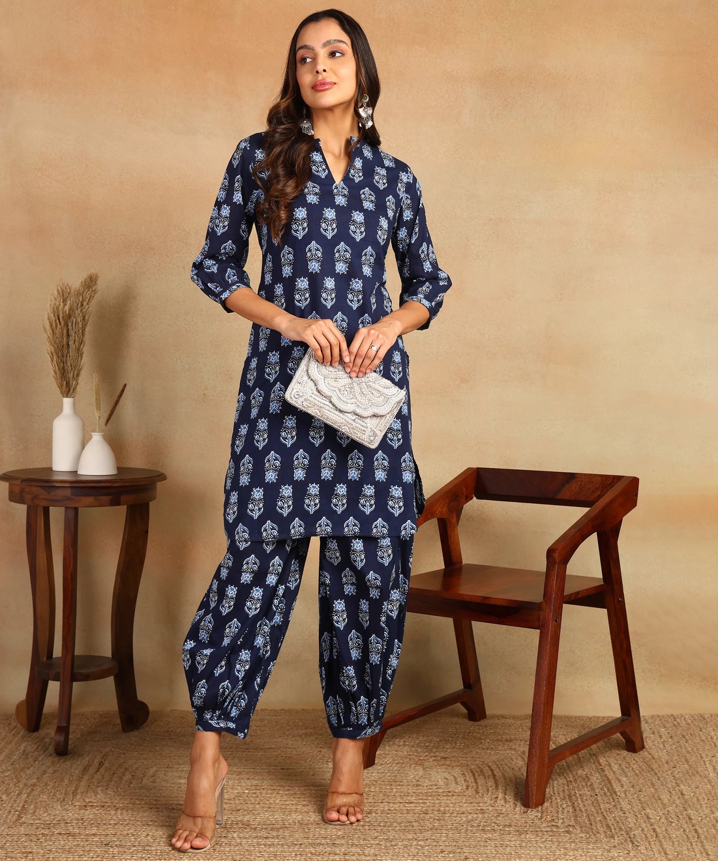 Women Pure Cotton Kurta Salwar Set