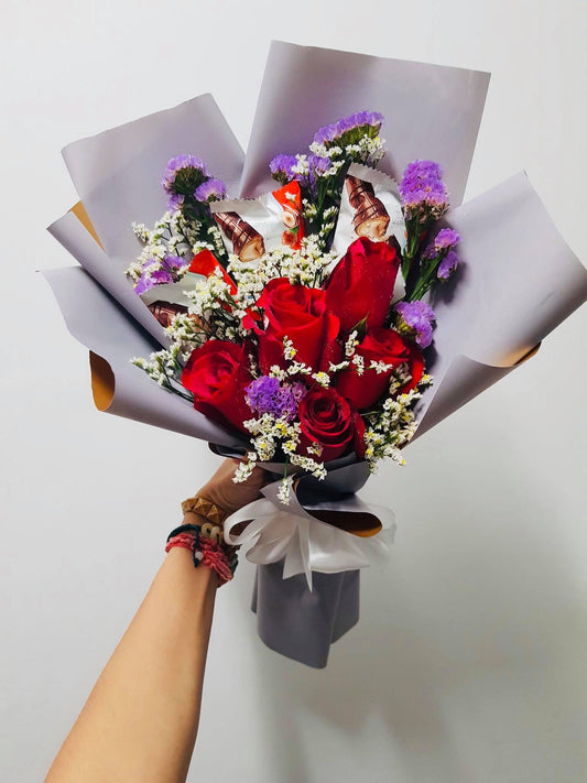 Sassy, the Roses feat Chocolate bouquet