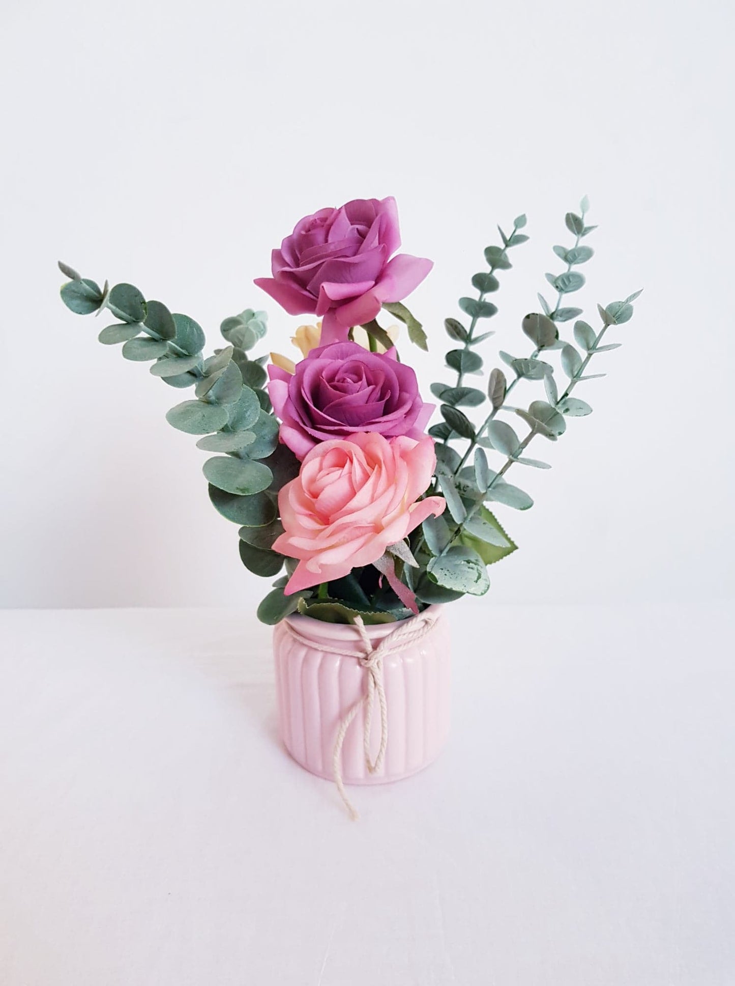 Endless Love - Latex Roses Vase Arrangement