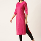 Trendy 3/4 Sleeve Kurta Tops