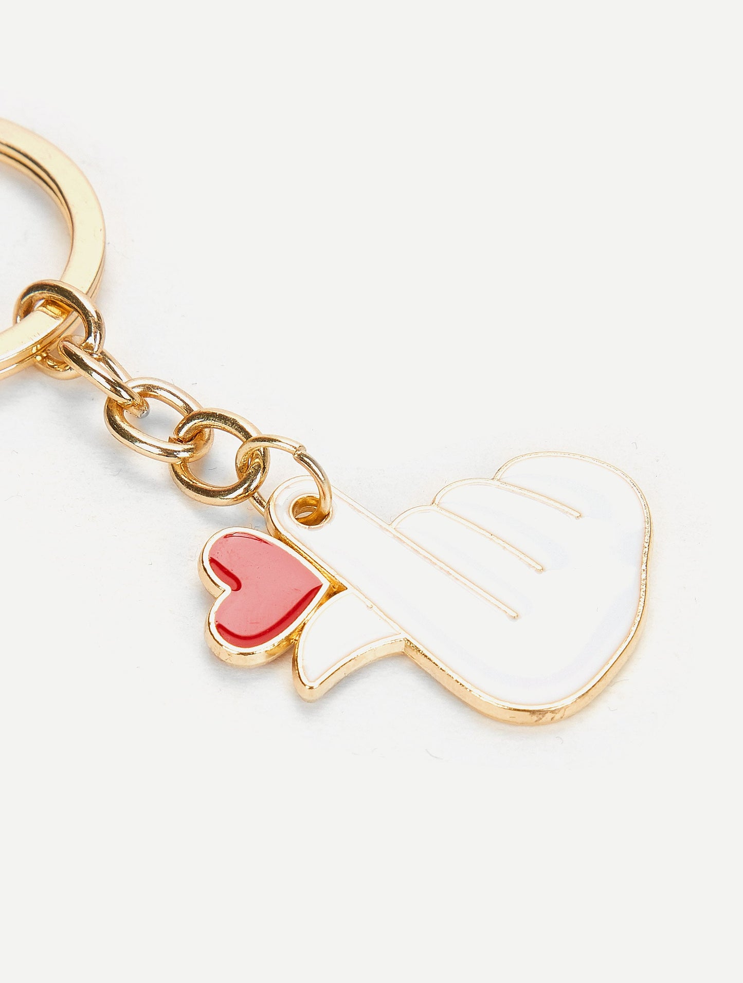 Korean Heart Gesture Pendant Keychain
