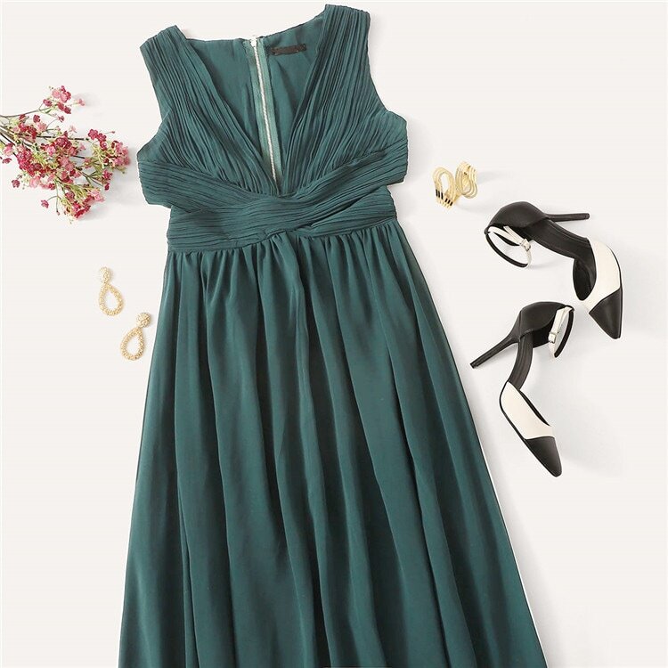 Open Back Ruched Top Flowy Prom Dress Amy's Cart Open Back Ruched Top Flowy Prom Dress Amy's Cart