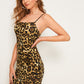 Leopard Print Bodycon Cami Dress