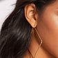 1pair Diamond Hoop Earrings