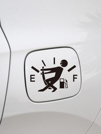 Car High Consumption Fuel Wall Sticker