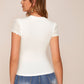Schiffy Sleeve Form Fitted Top
