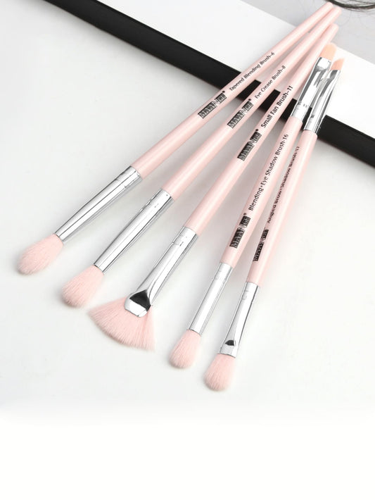 5pcs Fan Shaped Eye Makeup Brush Set