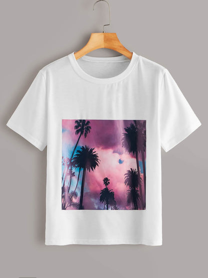 Graphic Print Tee