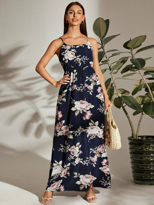 Floral Print Cami Dress