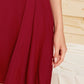 Solid Criss Cross Tie Back Cami Dress