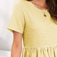 Round Neck Short Dress