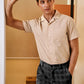 Men Solid Button Front Shirt