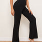 Polka Dot Flare Leg Pants
