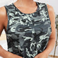 Camo Print Sports Tank