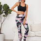 Camo Print High Waist Sports Leggings