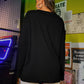 Graphic Print Drop Shoulder Oversized Tee