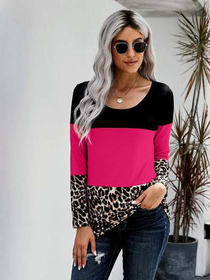 Cut And Sew Lace Panel Tee