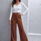 Polka Dot Flare Leg Pants