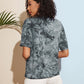 Tie Dye Print Drop Shoulder Tee