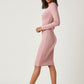 Stand Collar Bodycon Dress