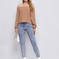 Off Shoulder Solid Top