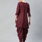 Women Angrakha Gotta Patti Kurta Set