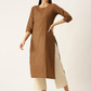 Trendy 3/4 Sleeve Kurta Tops