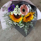 Ayna - 2 Sunflower, 1 Gerbera Bouquet Mix | Amy's Cart Singapore