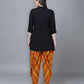 Women's Rayon Kurti and Dhoti Set