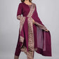 Women Kurta and Pant Set Viscose Rayon