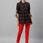 Casual Regular Sleeves Floral Print Women Multicolor Top