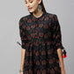 Casual Regular Sleeves Floral Print Women Multicolor Top