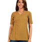 Women Cotton Paisley Printed Angrakha Top