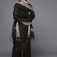 Women Black Embroidered Sequinned Liva Kurta with Palazzos & With Dupatta